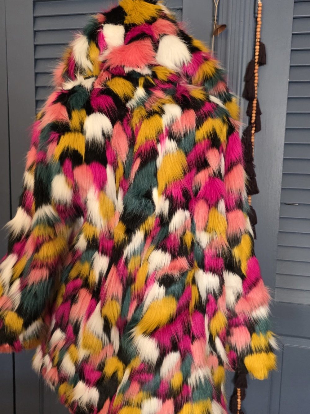SpiritHoods Collector's Edition Monarch Butterfly Faux Fur Coat - Picture 8 of 13